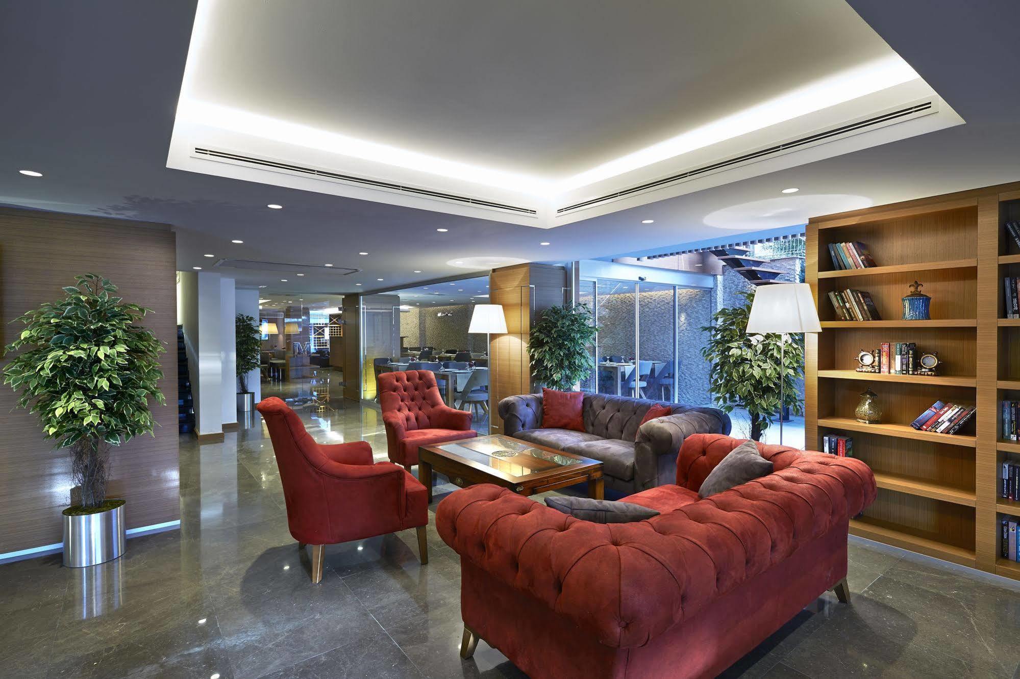 Milport Hotel Levent Istanbul Bagian luar foto