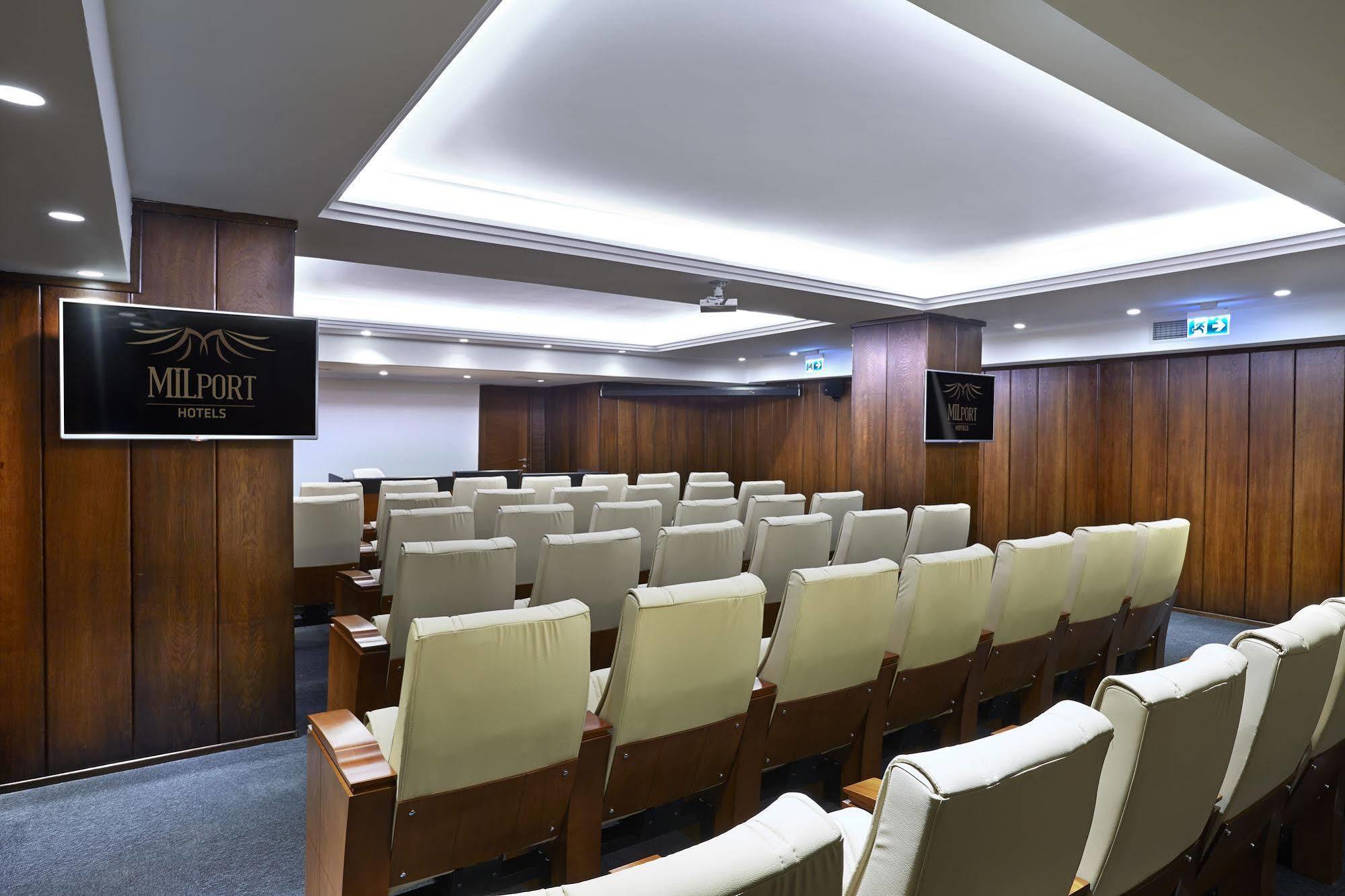 Milport Hotel Levent Istanbul Bagian luar foto