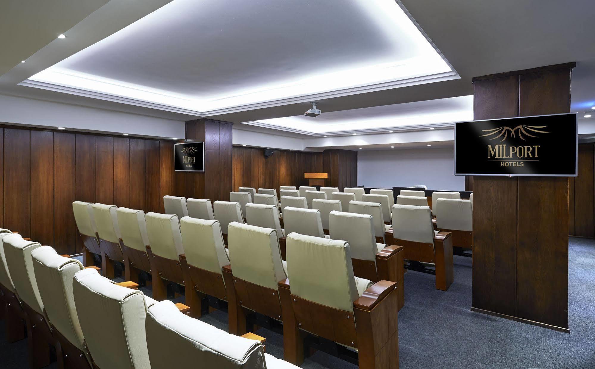 Milport Hotel Levent Istanbul Bagian luar foto
