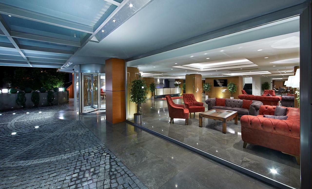 Milport Hotel Levent Istanbul Bagian luar foto